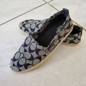 Coach Slip-On Espadrilles Flats